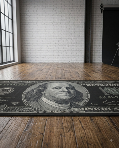 Alfombra Billete de $100 – Money Rug | QoriNest